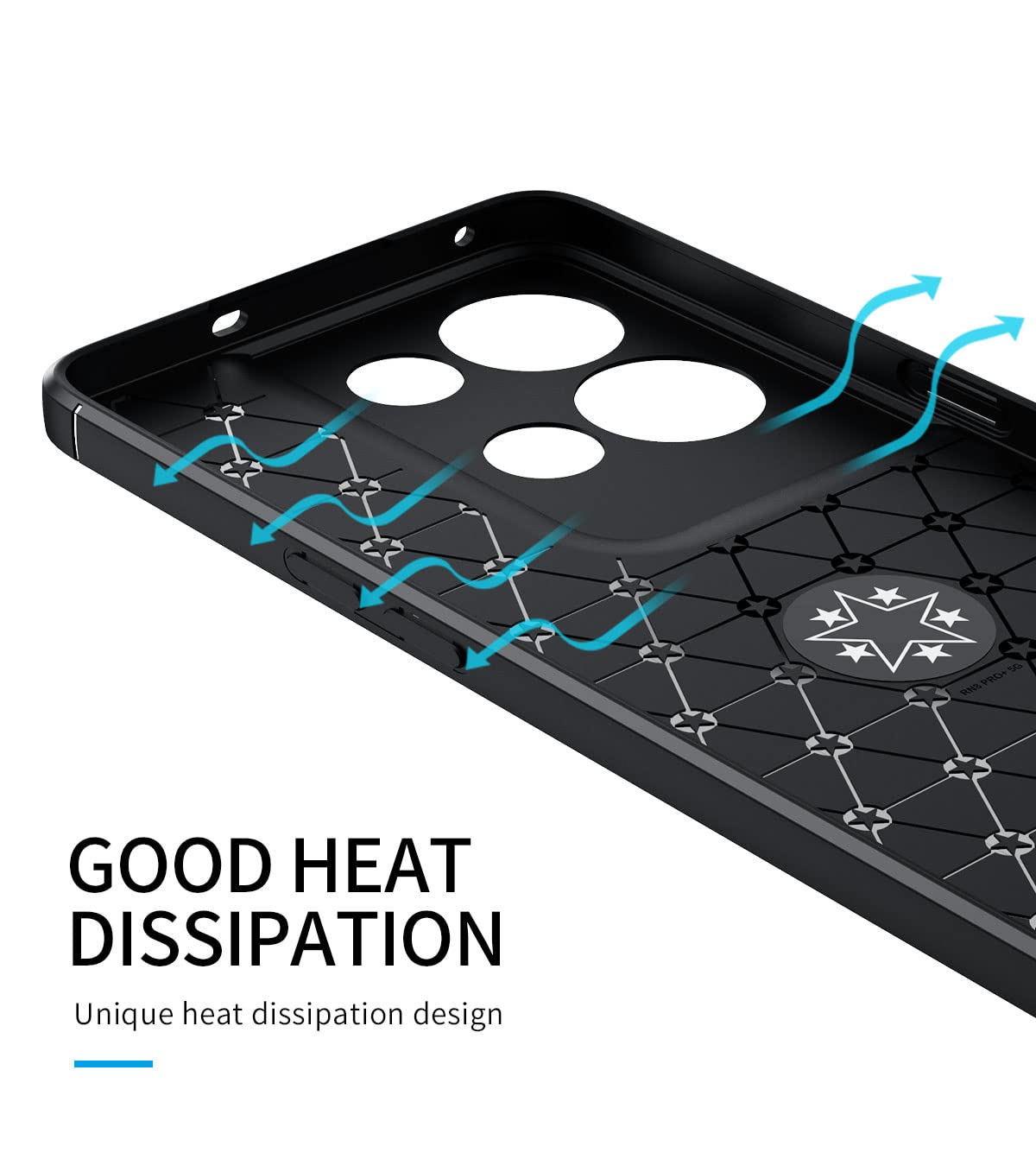 Custodia PHASE Magnetic Per Oppo Reno8 5G: Cover In Silicone TPU Nera Con Anello Supporto Sul Retro, Protezione Antiurto E Grip - 2