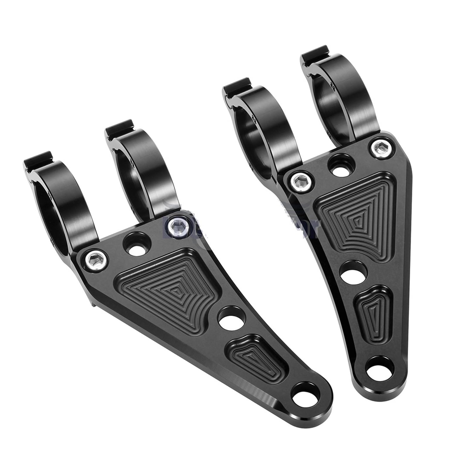 Bracket Light Fit for M8 Fork Tubes Headlight Mount Bracket Clamp Fit for Ducati 27/30/31/33/35/36/37/38/39/41/43/45/46/48/49mm(49mm)