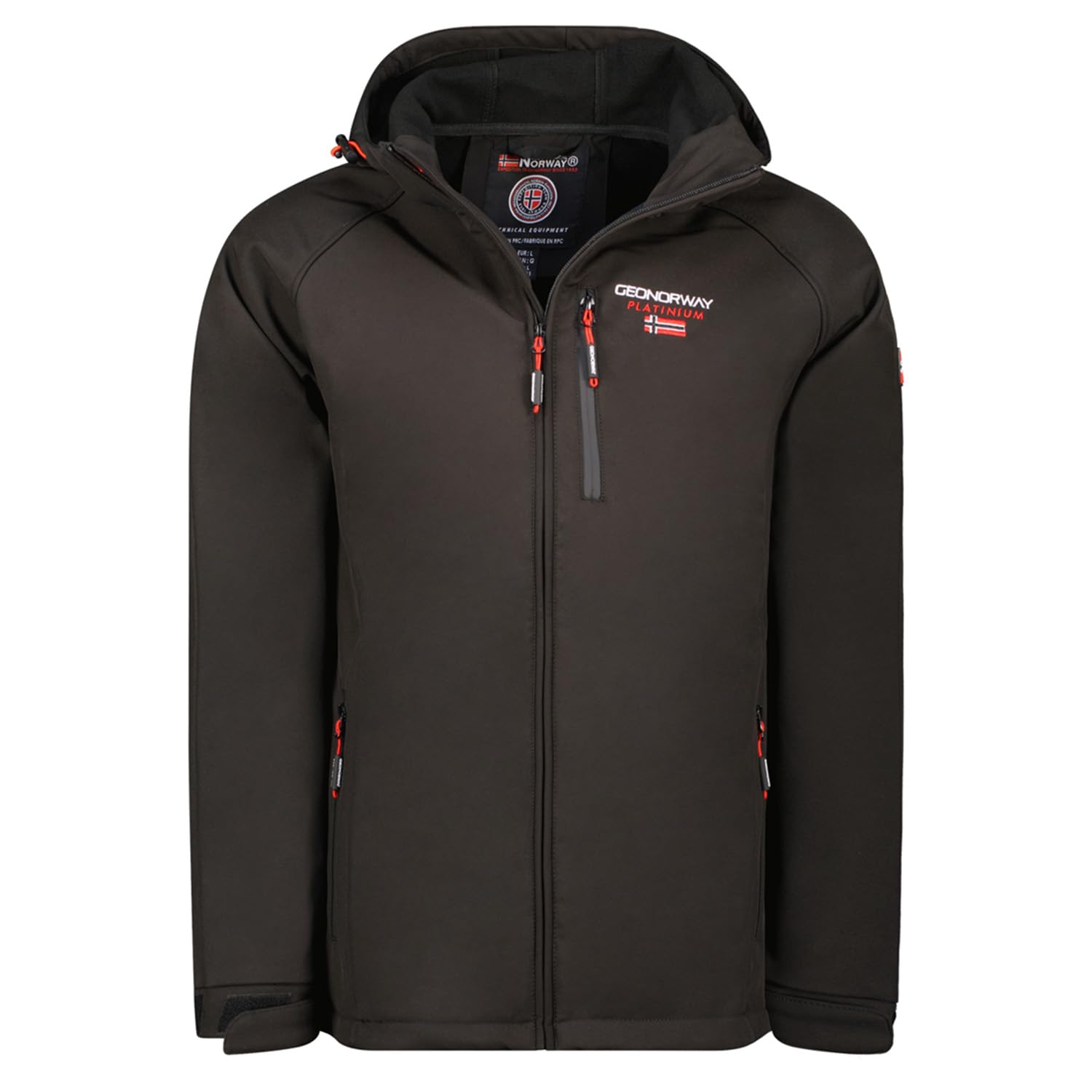 Geographical Norway Men's Black Takitoama Softshell, Xxl