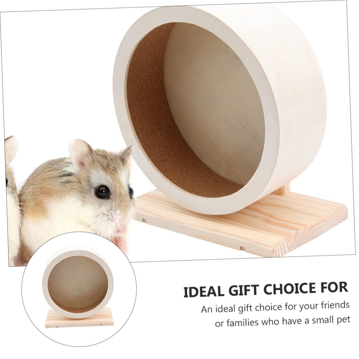 BESPORTBLE Rueda De Ejercicio Silenciosa para Hámsters y Roedores Juguete De Entrenamiento para Mascotas para Mantener Hámsters Chinchillas y Cobayas y Fácil De Usar