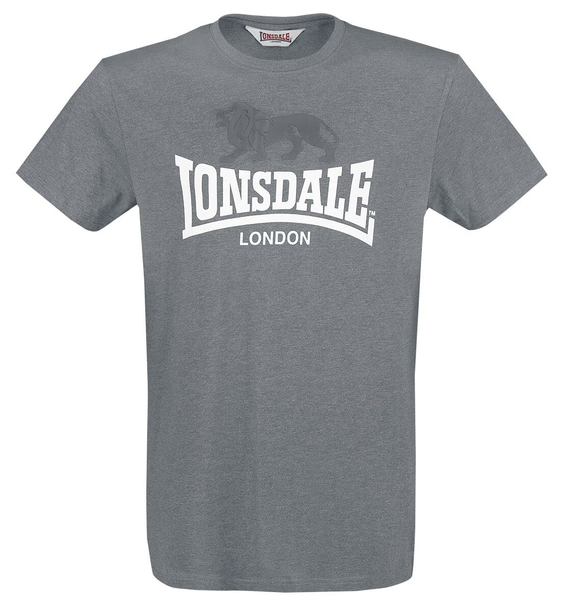 Lonsdale London Gargrave Men's T-Shirt Anthracite Basics, Casual Wear, Streetwear
