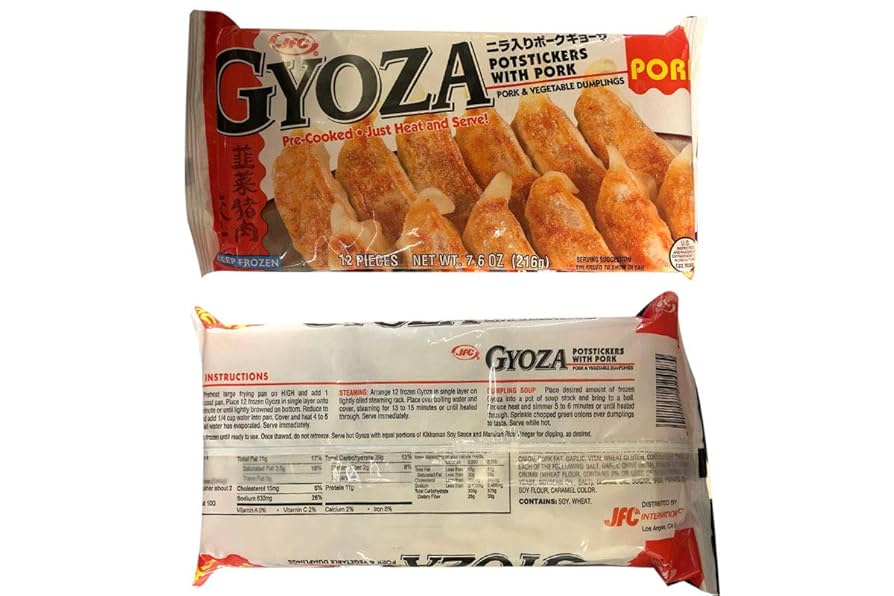 Amazon.com : JFC Gyoza Popsticker with Pork (Pork and