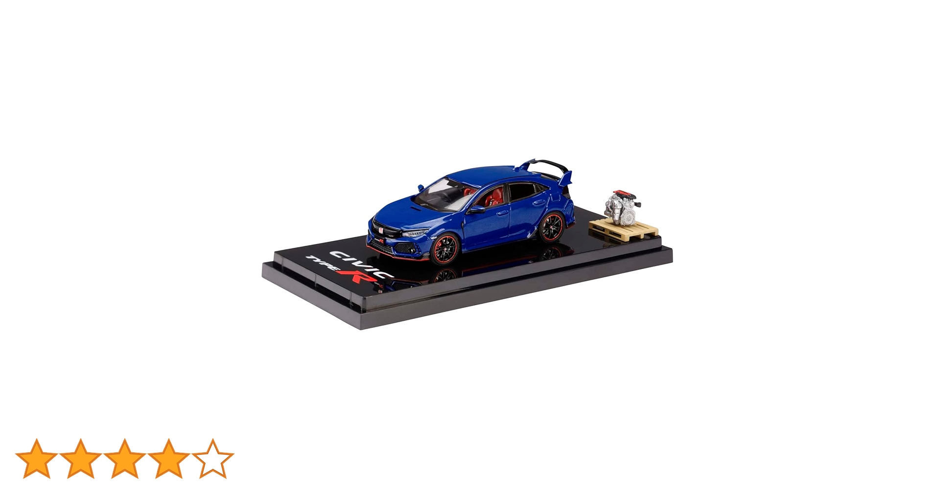 1/64 HONDA ホンダ CIVIC Type R FK8 シビック 予約 Fuji 1/64 ホンダ HONDA Civic Type R FK8 2021 HRC white