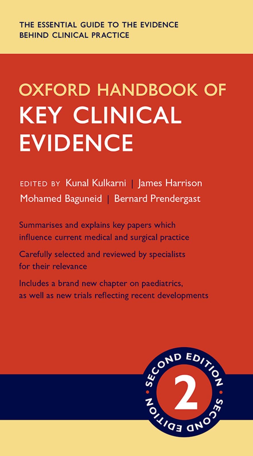 Oxford Handbook of Key Clinical Evidence - 9780198729426