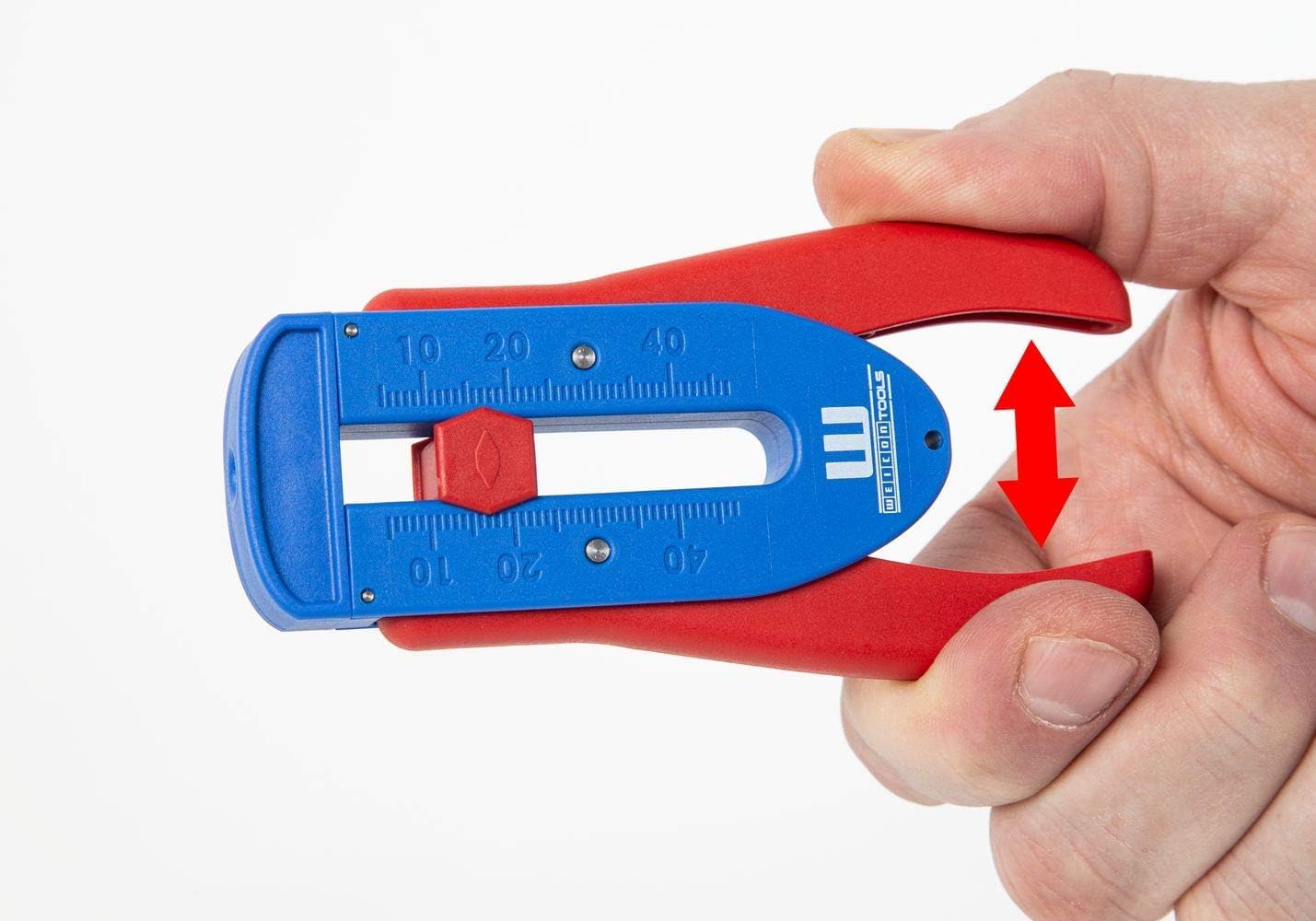 WEICON TOOLS Dénudeur de précision S, Pince à dénuder pour fils fins et torons de 0,12 - 0,8 mm, Fabriqué en Allemagne