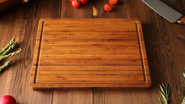 Tabla de cortar rectangular de bambú personalizada para papá miniatura 7
