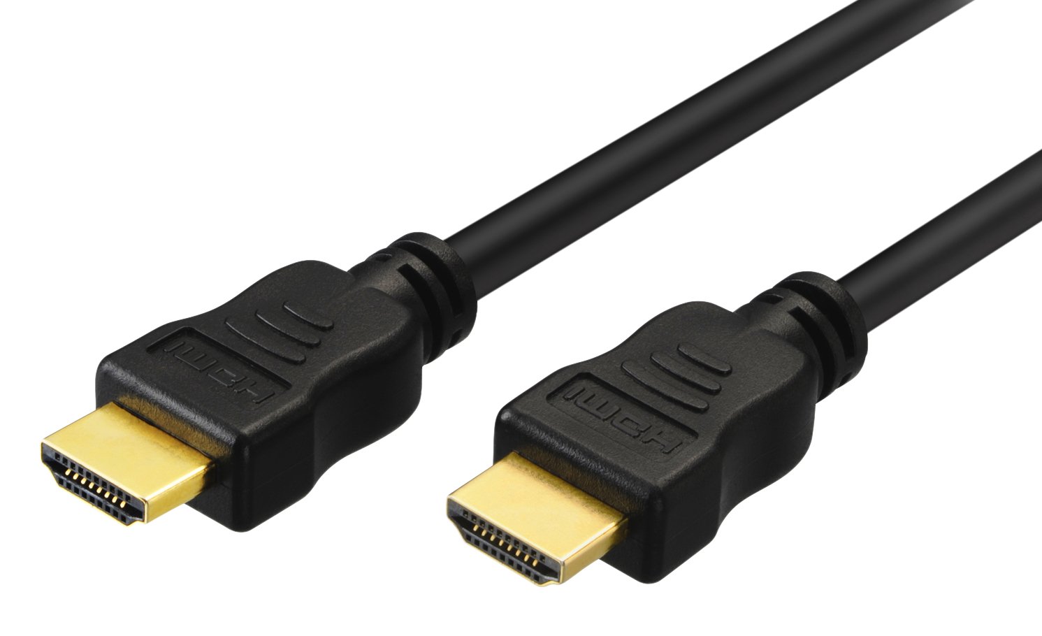 Greenhouse GH-DHD10BK 4K2K Compatible, Gold Plated Plug, HDMI Cable, 3.3 ft (1 m)