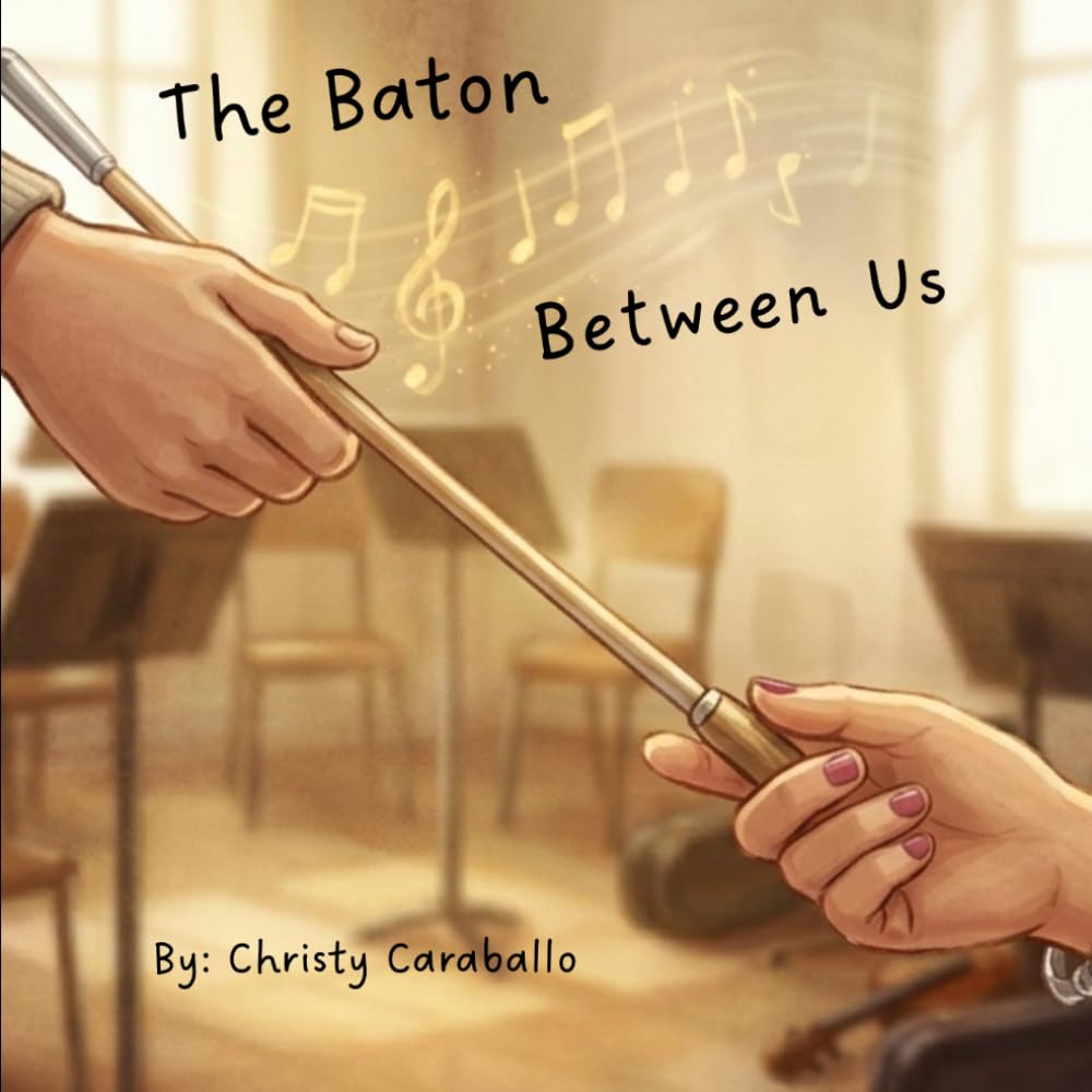 The Baton Between Us: A boy dreams of conducting a symphony, until one friend helps him believe it is real.