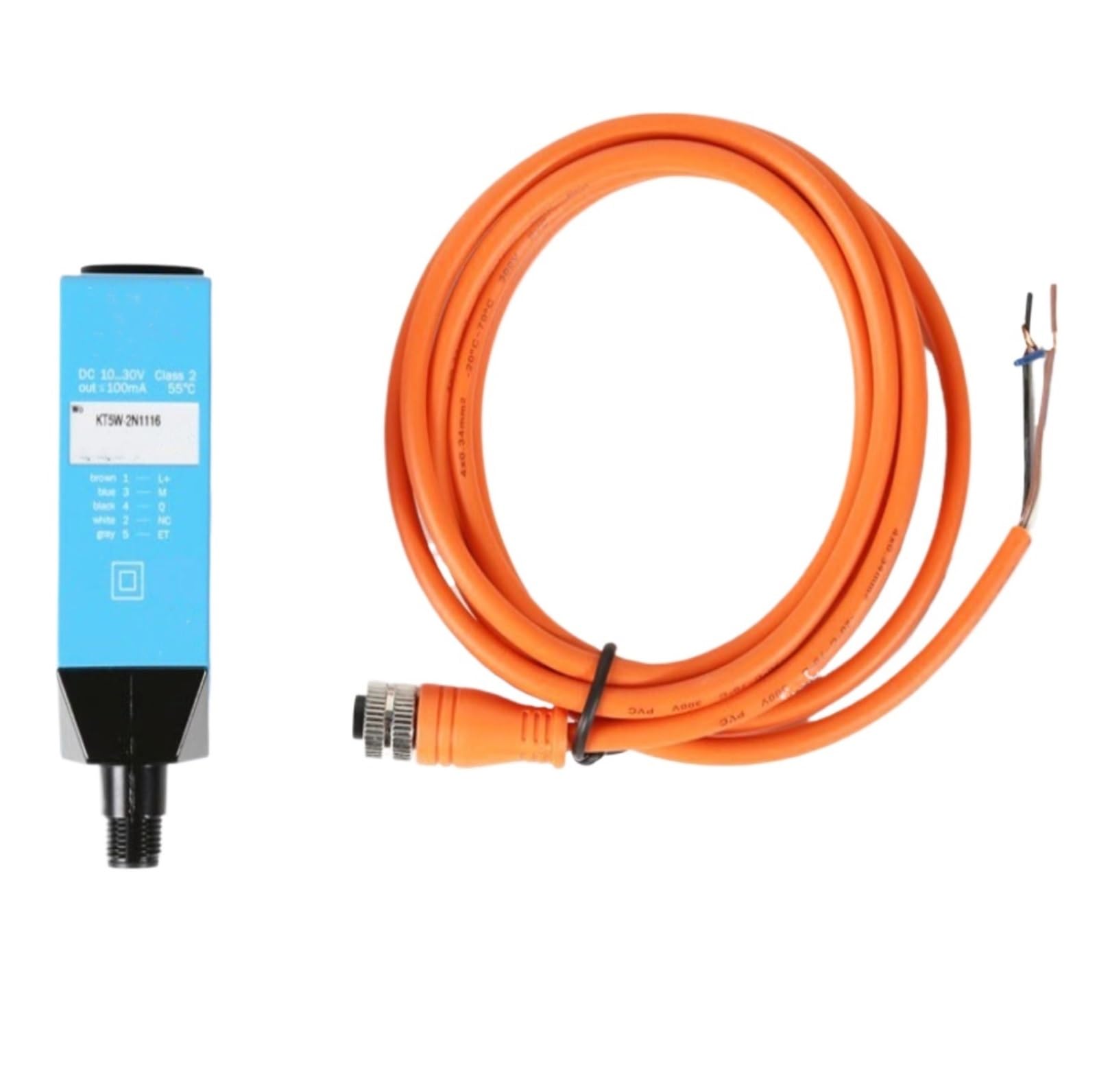 Capteur de code couleur KT5W-2N1116 pour détection optique de repères industriels