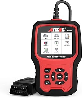 ANCEL VD700 Pro Full System OBD2 Reader with 8 Reset Functions for VAG Vehicles Diagnostic Code Scanner Battery Registration DPF EPB TPMS Oil TPS Reset Injector Adaption SAS Calibration Scan Tool