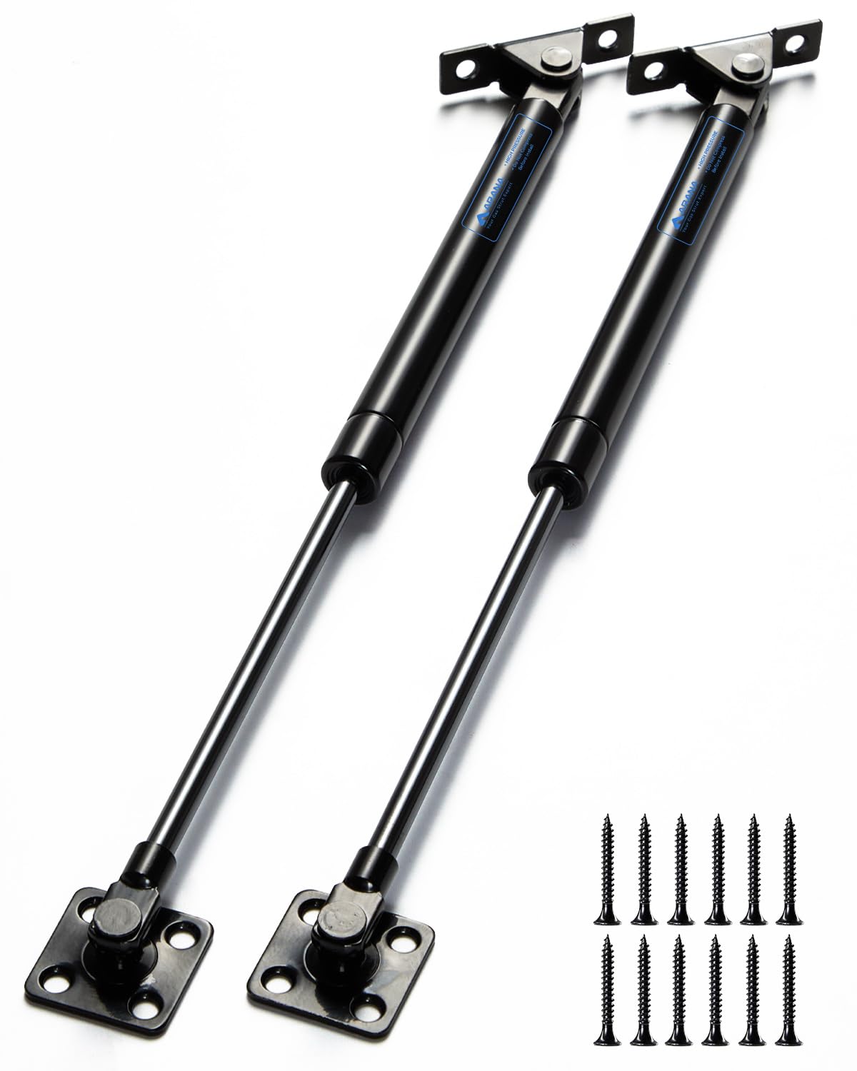 ARANA Pistolet gazowy 500 mm 600N | 2 szt. podnośnik hydrauliczny do food trucka, szafki kuchennej, bagażnika ogrodowego, kosza na śmieci i dużych obciążeń (500 mm, 600 N)