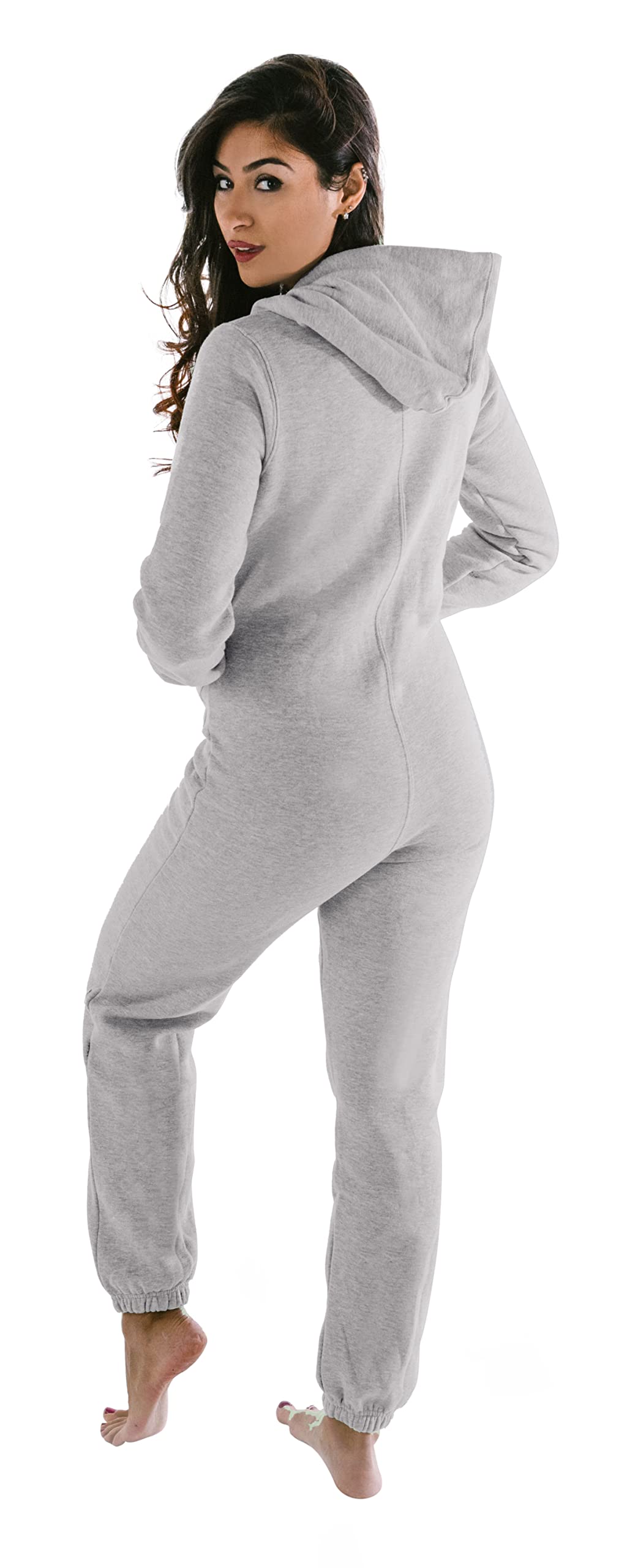 Damen Jumpsuit – Bequemer, weicher Hausanzug aus Baumwolle