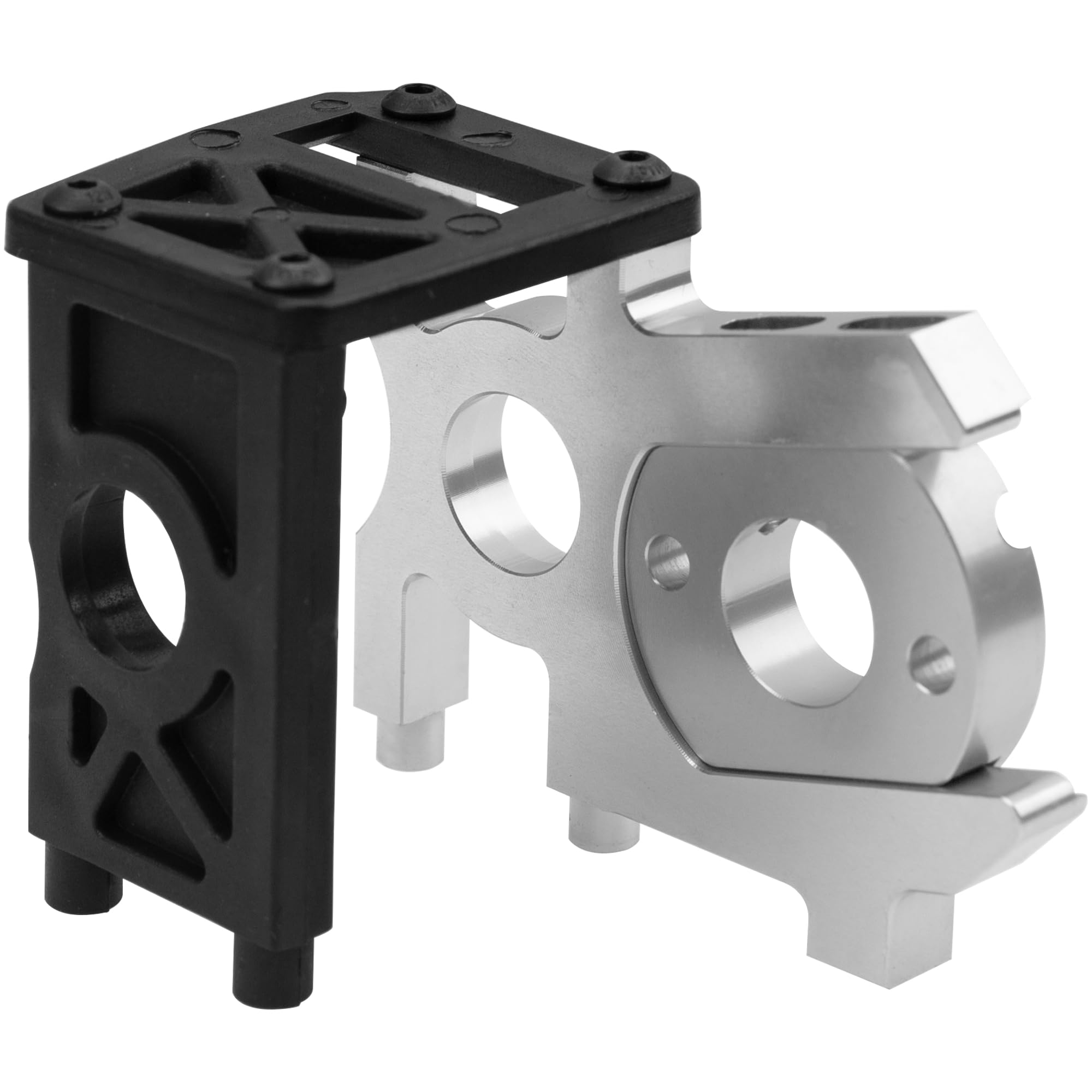 1Pcs ShareGoo Motor Mount Holder Upgrade Parts Compatible with 1/8 Kyosho MP10 HSP Hobao Nitro Engine RC Buggy Car DIY