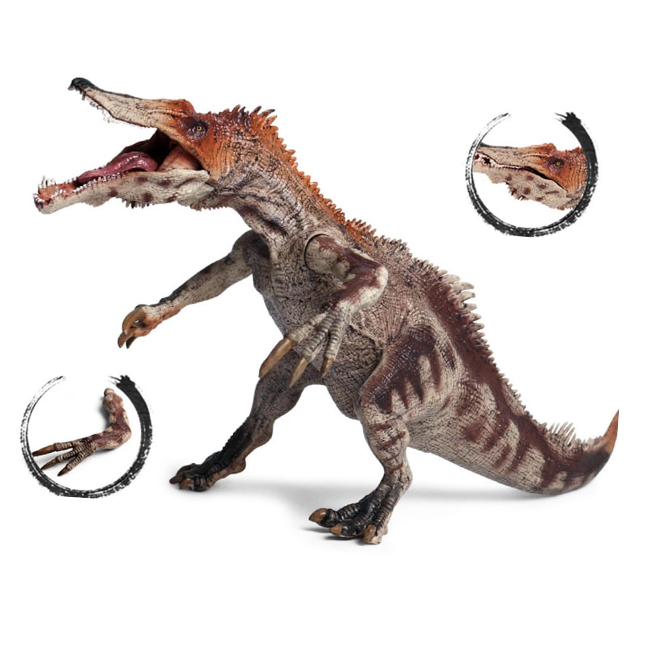 SUPVOX Juguetes Modelo de Dinosaurios Plástico Juguete de Dinosaurio para Colección Obsequio de Cumpleaños para Imitación