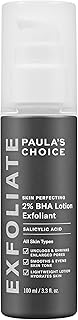 Paula's Choice SKIN PERFECTING 2% BHA Lotion Salicylic Acid Exfoliant, 3.3 Ounce Bottle Facial Exfoliator for Blackheads, Enlarged Pores, Wrinkles & Fine Lines