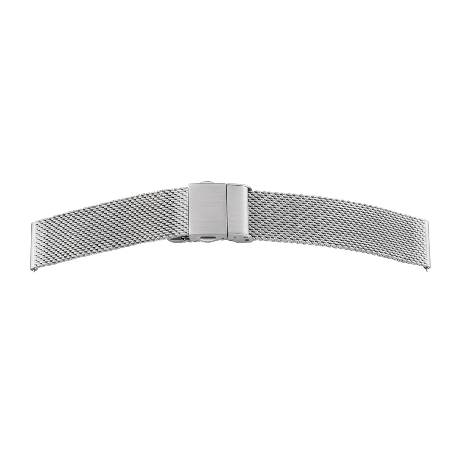 SELVA Quick-Release Milanaise Metallband, Uhrenarmband, Ersatzband, für einen schnellen und einfachen Bandwechsel, aus Edelstahl, Draht-Stärke: 0,9 mm