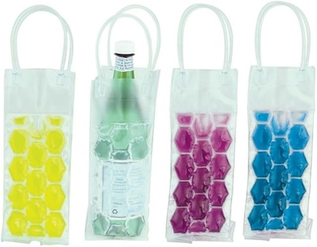 eBuyGB 13049 Can / Wine / Champagne Bottle Ice Bag - Cooler Cooling Holder Gel Carrier Chilling