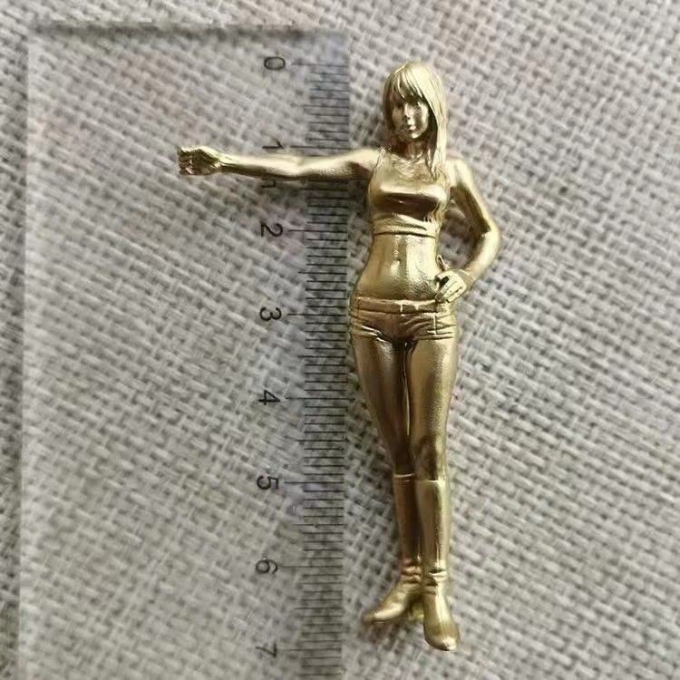 ビンテージ　アート　人形　銅製　置物　インテリア　工芸品　美術品　A3019 fit=scale-down,w=1200