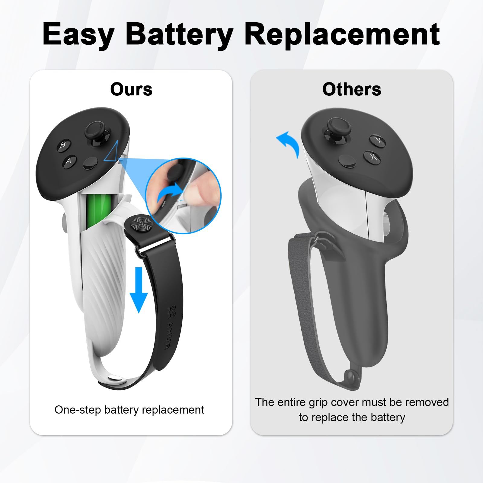 Amazon.com: AMVR Handle Attachments and Controller Straps