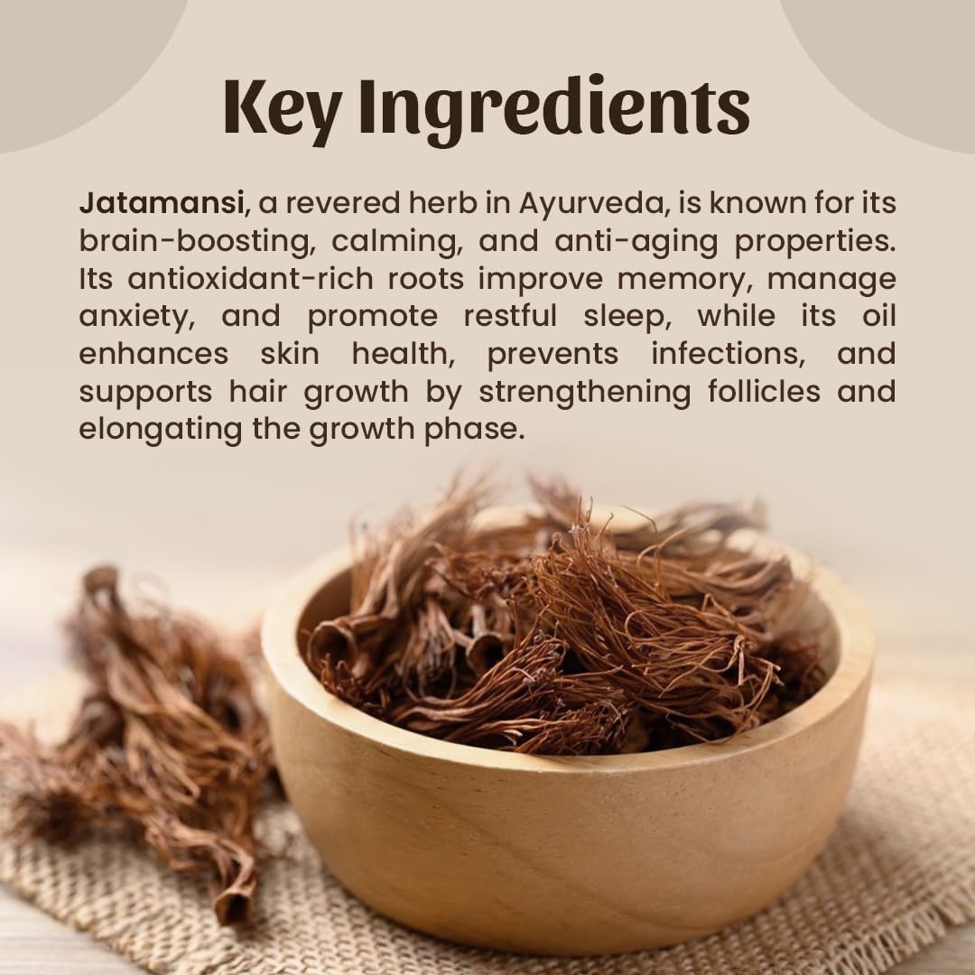 Jatamansi | Tapaswani | Nardostachys jatamansi Powder - 300 GM