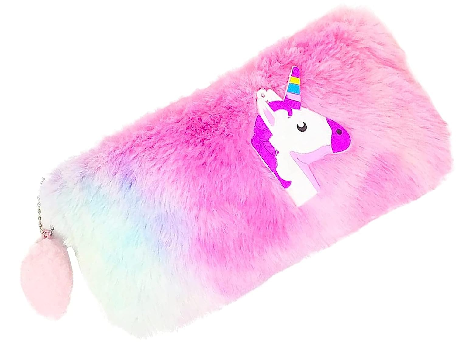 Chigy Wooh Unicorn Soft Fur Pouch Multipurpose Unicorn Pencil Case, Pencil Pouch for Girls, Cute Fur Pouch Zipper Closer Storage Bag Travel Pouch, Best Return Gift (Pack of 1) (B0CGV8R7VX) Amazon Price History, Amazon Price Tracker