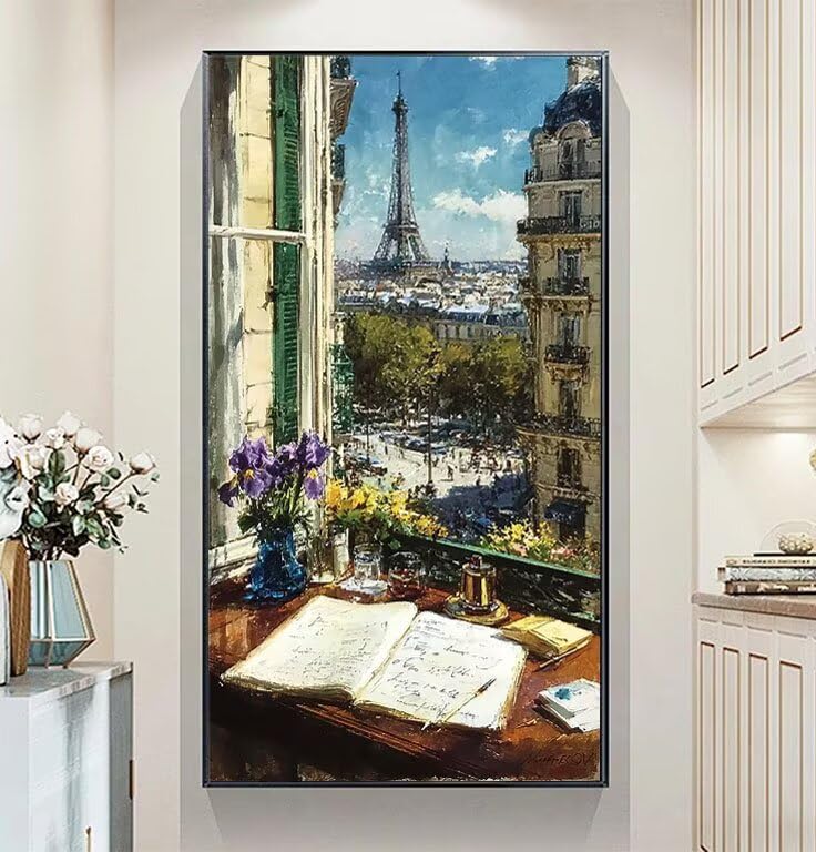 Kit Creatif Diamond Painting de Qualite Superieure avec Grande Toile 5D