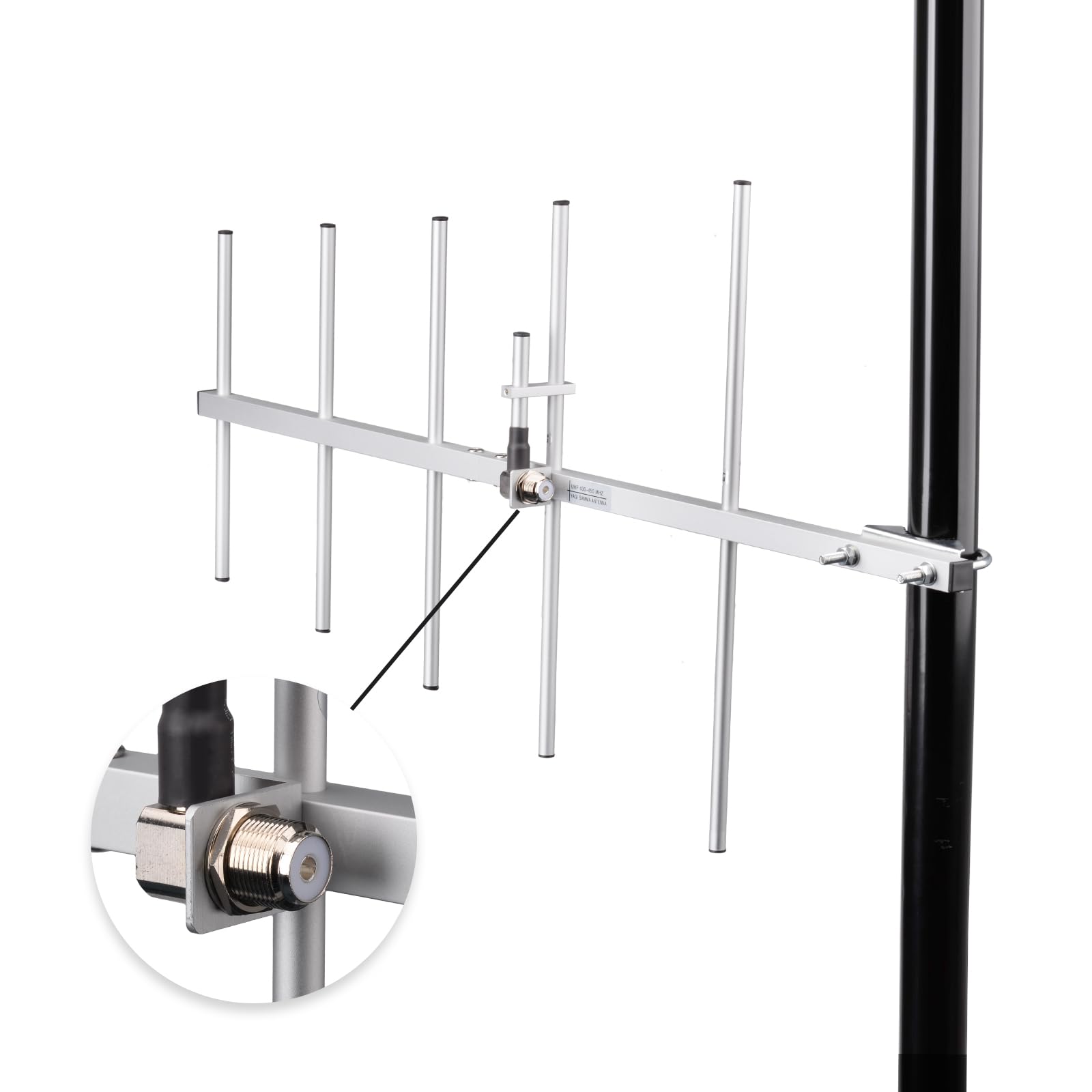 Antenne UHF PNI UF400, 47 cm, 430-470 MHz, avec embase magnétique 120 mm