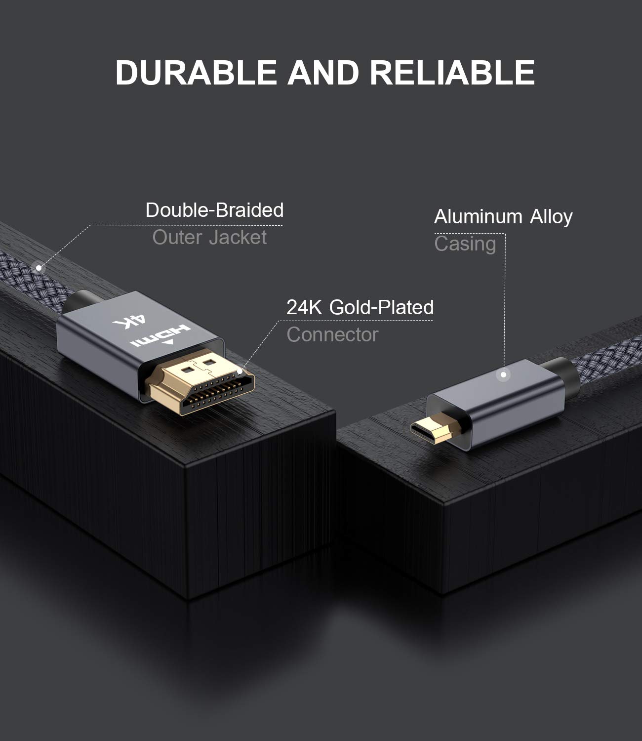 Discount 80% Elebase Micro HDMI Cable 10 FT,4K 60Hz Micro HDMI Type D Cord Compatible for Raspberry Pi 4 4b,GoPro Black Hero 7 6 5 4,Sony Camera A6000 A6300,Nikon B500,Lenovo Yoga 3 Pro 710,Canon Discount 80% Elebase Micro HDMI Cable 10 FT,4K 60Hz Micro HDMI Type D Cord Compatible for Raspberry Pi 4 4b,GoPro Black Hero 7 6 5 4,Sony Camera A6000 A6300,Nikon B500,Lenovo Yoga 3 Pro 710,Canon