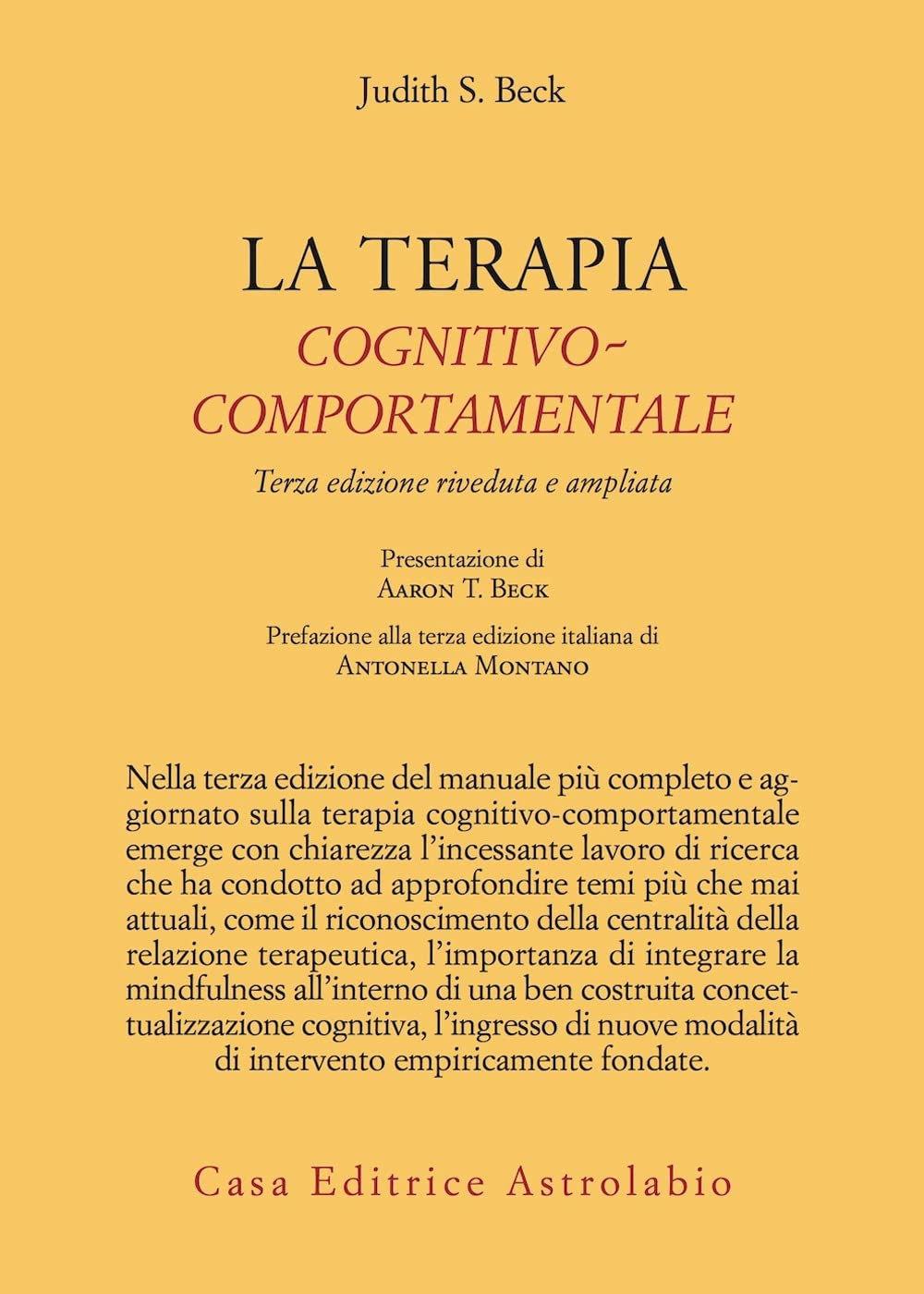 La terapia cognitivo-comportamentale