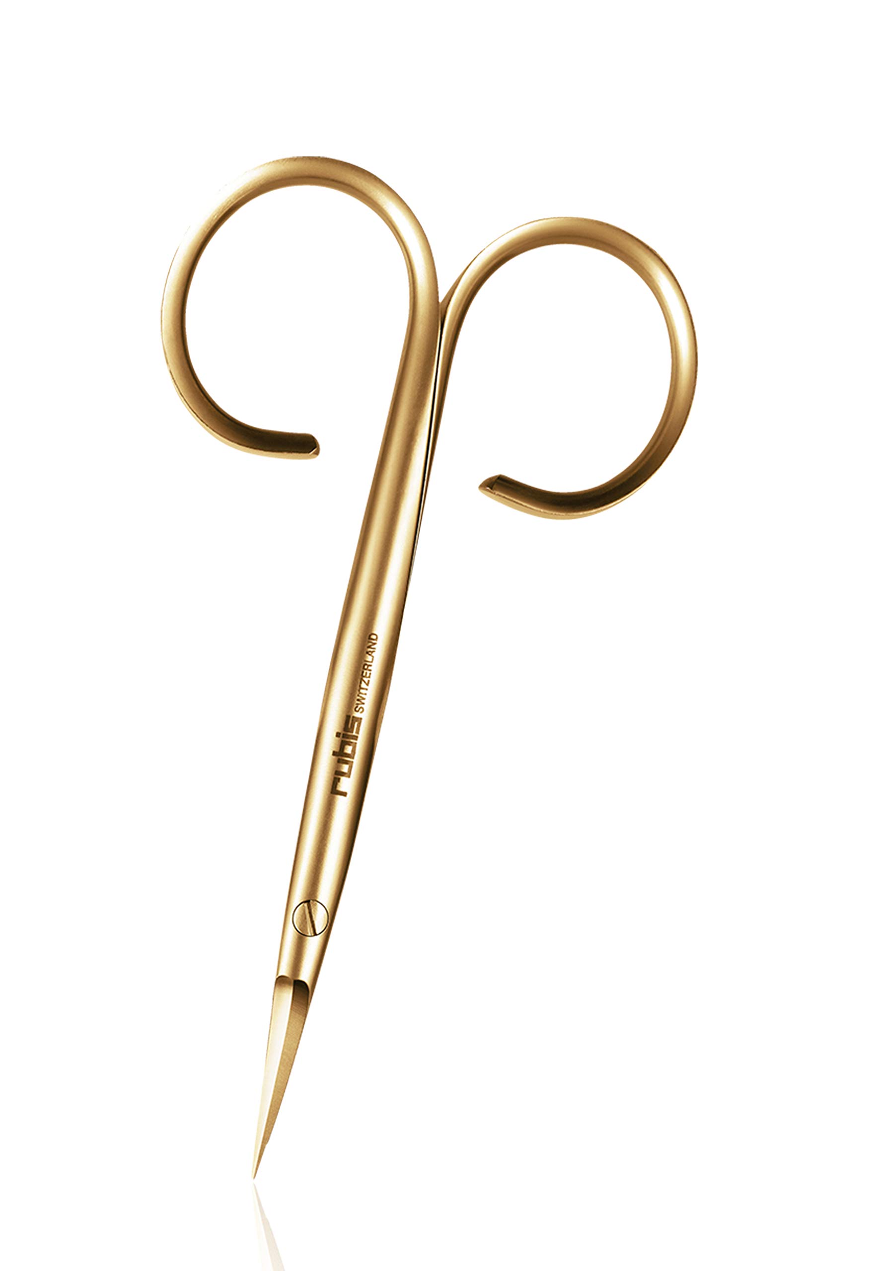 Rubis Colibri - Tijeras para cutículas, color dorado