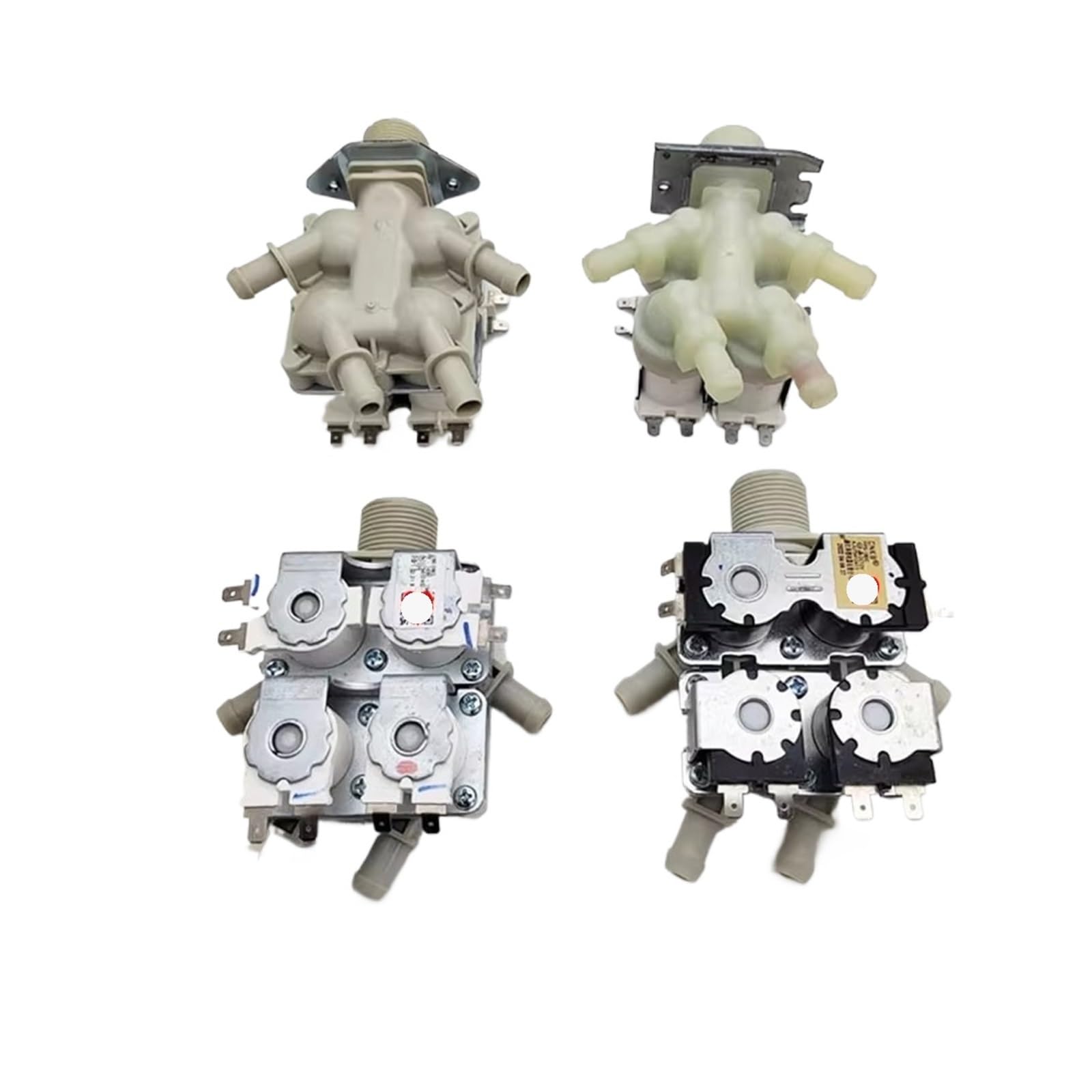 Washing Machine Solenoid Valve 1PCS Suitable One Inlet Four Inlet Valve,Compatible for LG，AJU75412402/13 DC12V 5521ER1002M(AJU75412403)