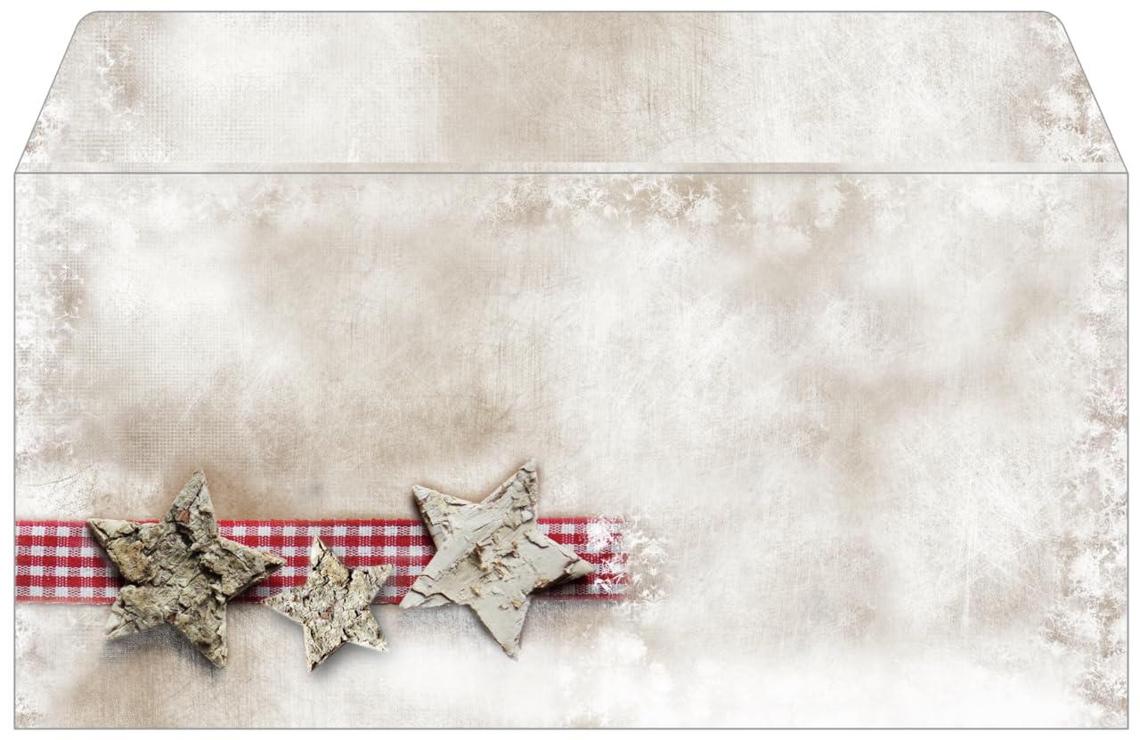 SIGEL DU049 Buste Da Lettere Natale, Winter Chalet, DL (110x220 Mm - 8