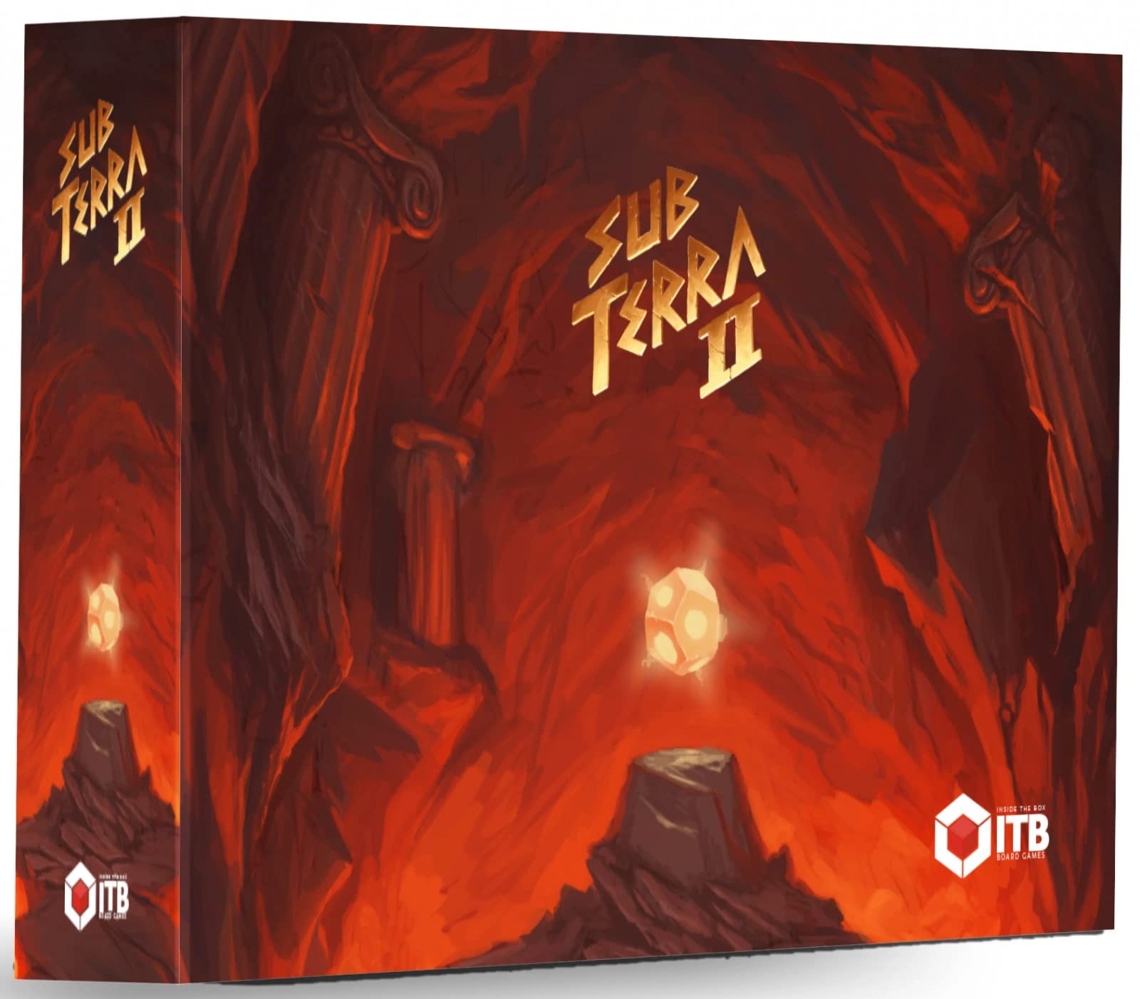 Inside The Box | Sub Terra II: Typhaon Wakes Upgrade Pack | Board Game | Ages 14+ | 1-6 Players | 60 Minutes Playing Time