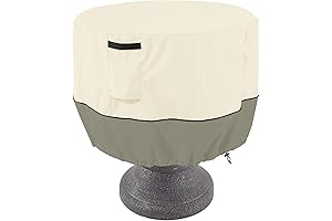 Bitubi Bird Bath Cover (24"x18") 600D Oxford Cloth Garden Fountain Statue Protective Cover