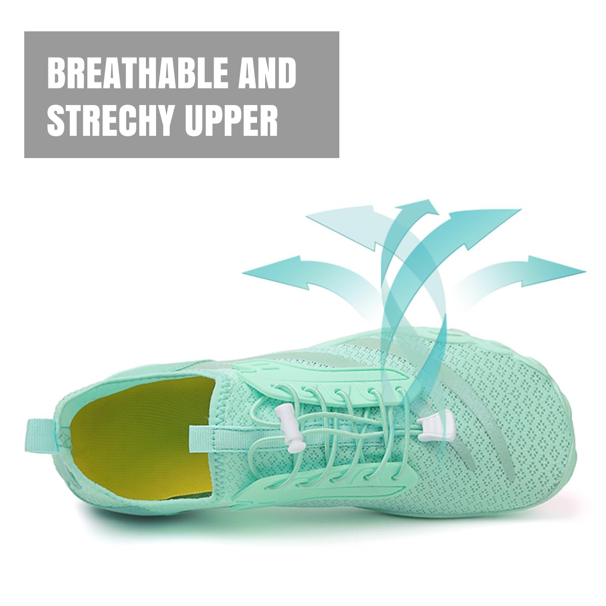 Scarpe da Immersione per Spiaggia Mare Snorkel Scarpe da Scoglio Scarpe Barefoot Scarpe da Mare Scarpette da Bagno Donna Uomo