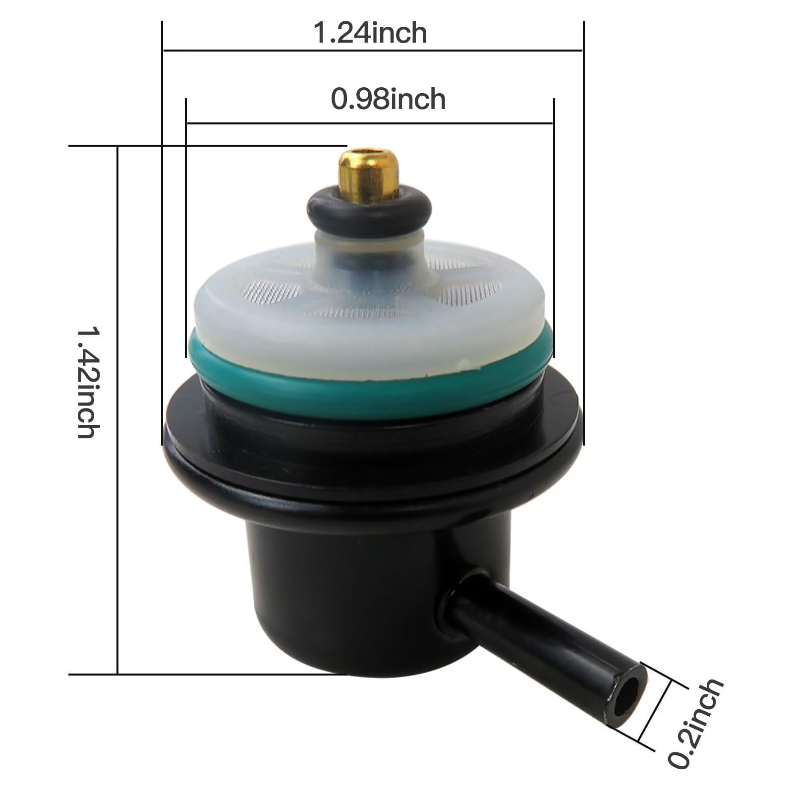 Amazon.com: 19245529 Fuel Pressure Regulator Repl.#19245530  