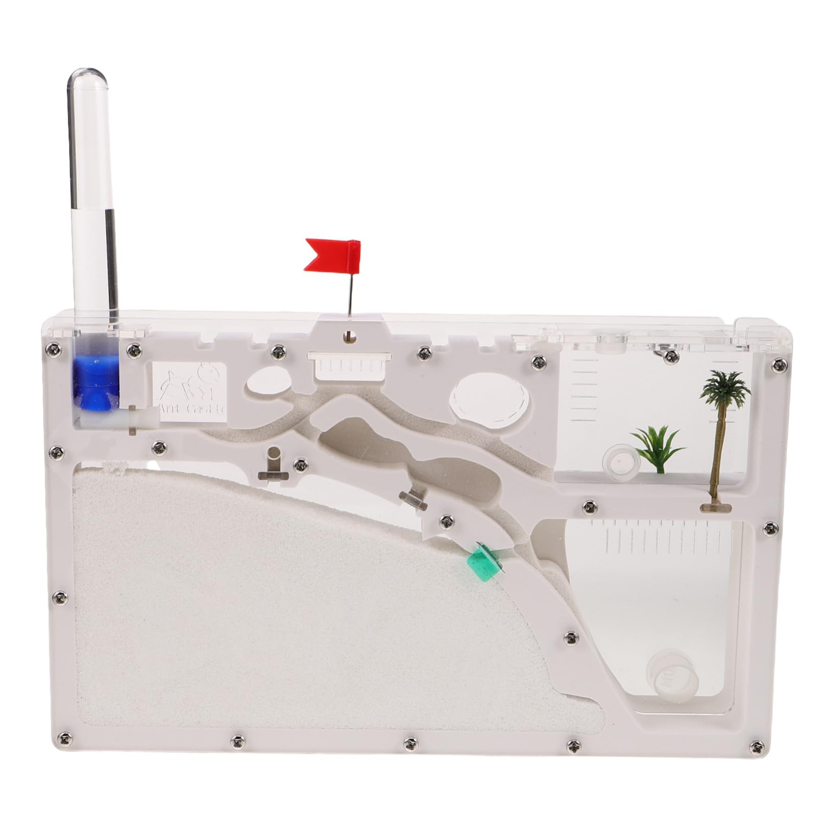ERINGOGO Kit Scientifique Éducatif pour Garçon et Filles avec Nid de Fourmis en PVC et Acrylique, Accessoires Inclus pour Expérimentation en Classe et Développement des Compétences