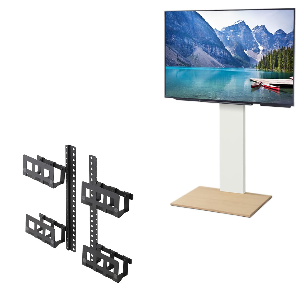 Amazon | EQUALS イコールズ テレビ台 壁寄せテレビスタンド WALL V2  