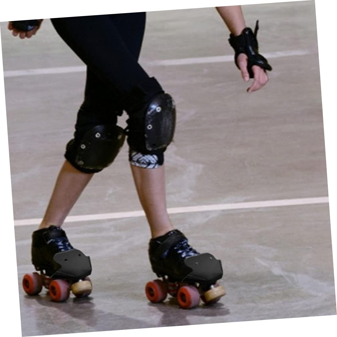 UPKOCH Skate-Zehenschutz Pads Beschützer Schützend Bewachen Zehenschutz Rollschuhe Separator Für Kappen Dein Skates Zehenschutz Tragbarer Zehenschutz Leder Black