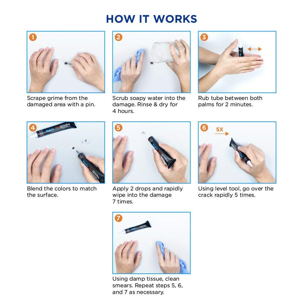 MagicEzy Stone RepairEzy Travertine, Limestone, Granite, Quartz, or