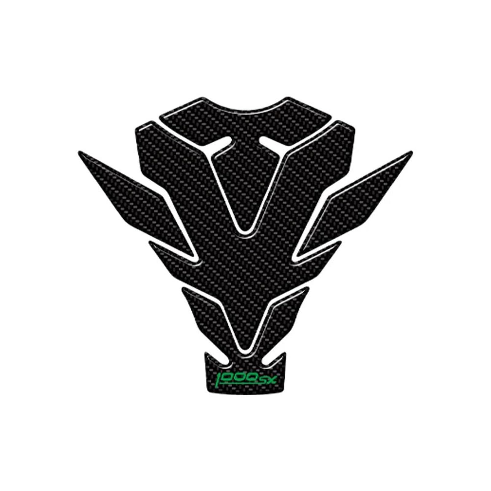 Jtwmty Color13 Motorcycle Fuel Tank Side Stickers Decals Fishbone Motorbike Sticker For Kawasaki For Z1000sx 2020 Bike Tank Film(Color13)