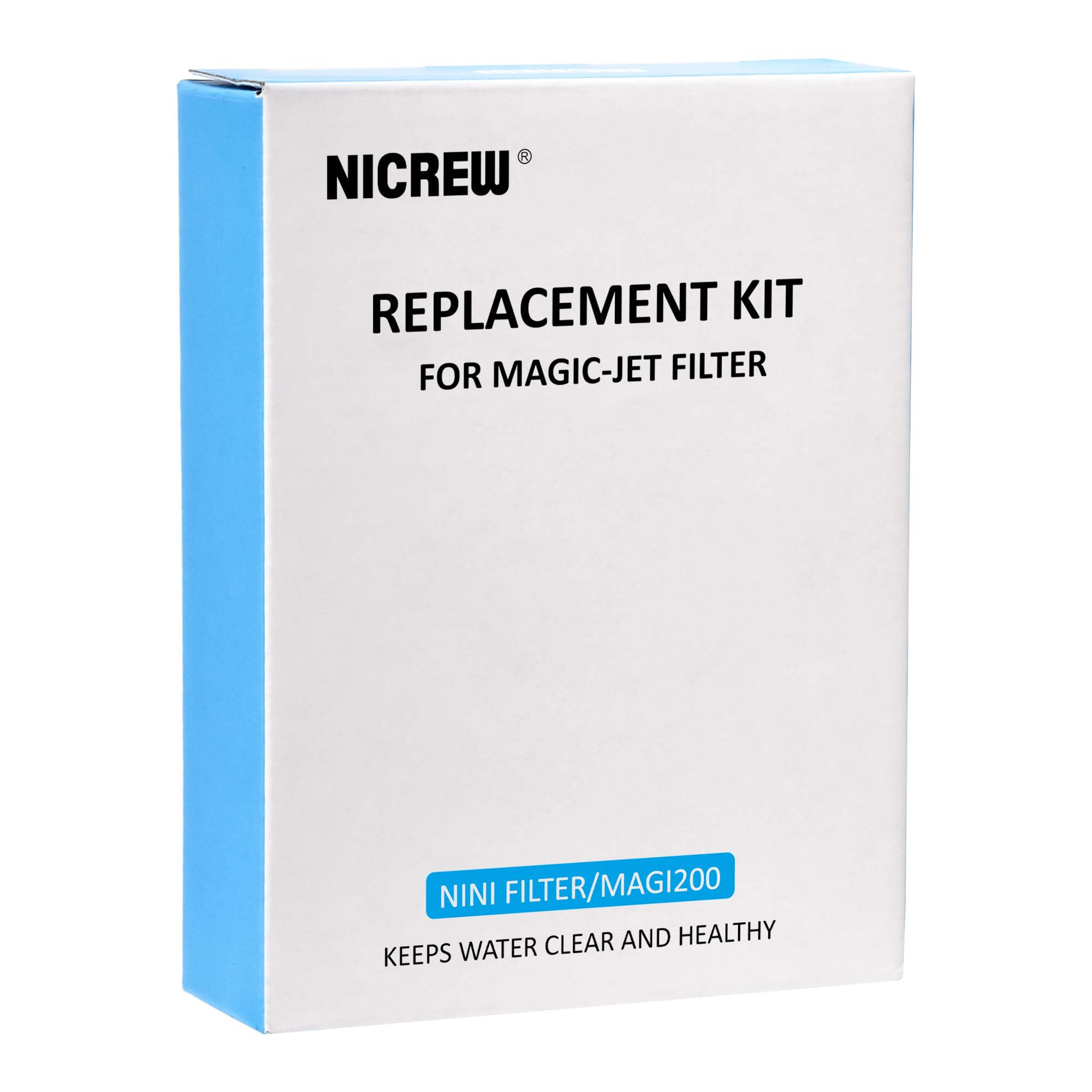 NICREW Filtro di Ricambio per Filtro Interno per Acquario 150L/H e 200L/H