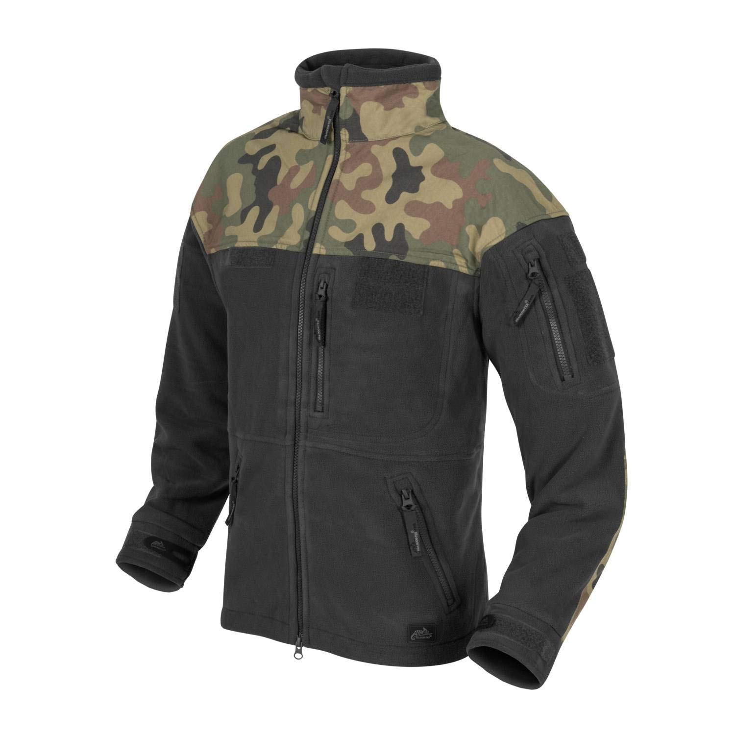 Helikon-Tex Classic Army fleecejack, marineblauw, olijfgroen/PL WOODLAND, XXL