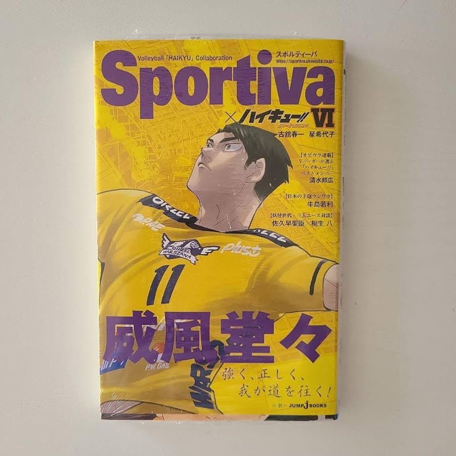 Amazon.co.jp: Sportiva × ハイキュー!! VI ショウセツバン 牛島