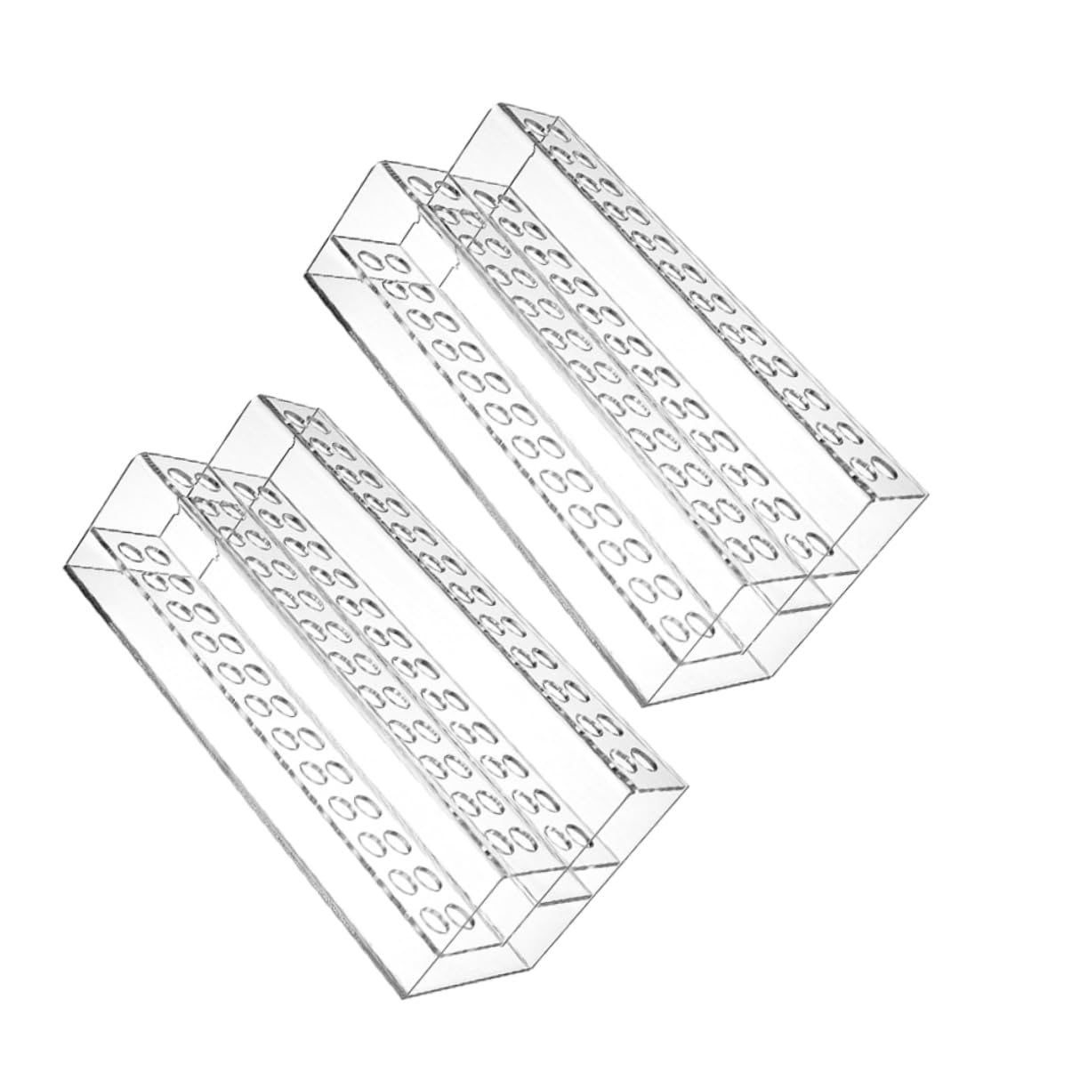 Gadpiparty 2pezzi Portapenne in Plastica Espositore Per Penne e Matite Organizer Durevole e Robusto Per Scrivania Multi-slot Per e Penne
