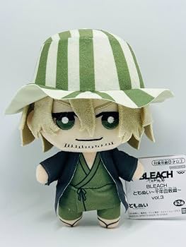 BLEACH ブリーチ 浦原喜助 四楓院夜一 ぬいぐるみ 当時品 Amazon.co.jp: BLEACH ブリーチ 千年血戦篇 ともぬい ぬいぐるみ
