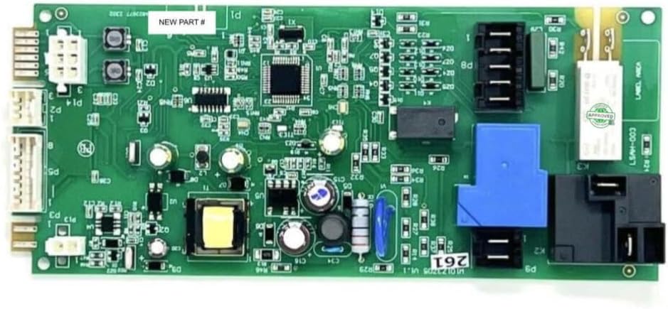 W10177388 CKD7292 Dryer Control Board - Fits old Part W10182365 REV A B C D E F