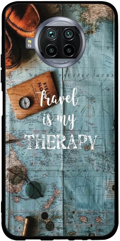 Plus Designer UV Printed Soft Silicone Flexible Back Case Cover Flexible for Xiaomi Mi 10i Mi10i - D105