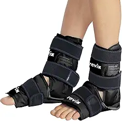 REVIX Bolsas De Gelo Para Lesões No Tornozelo Reutilizáveis, Envoltório De Gelo No Tornozelo Com Compressão Fria Para Alívio Da Dor Nos Pés, Fascite Plantar E Tendinite De Aquiles, Forro De Pelúcia Ma