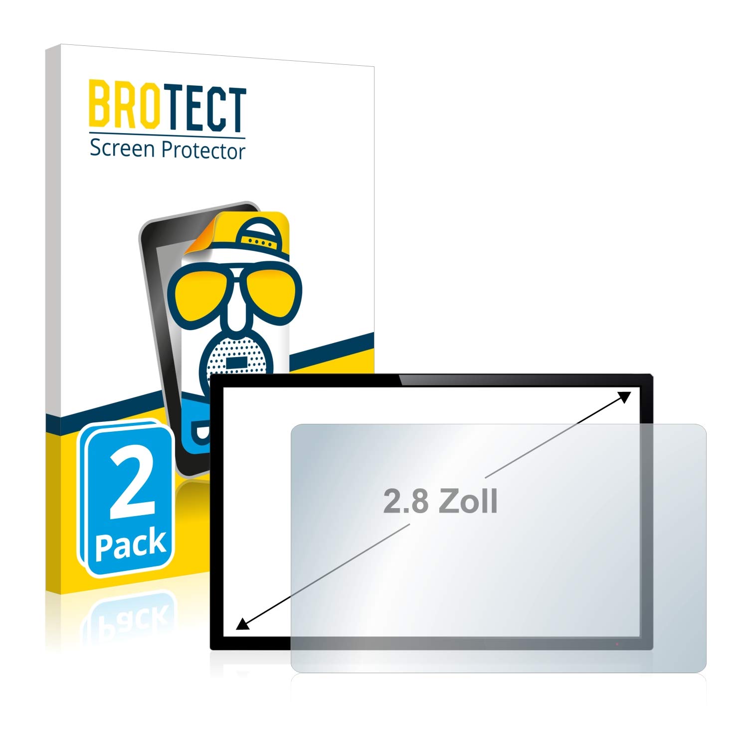 BROTECT Pellicola protettiva antiriflesso opaca (2 Pezzo/i, PET 100